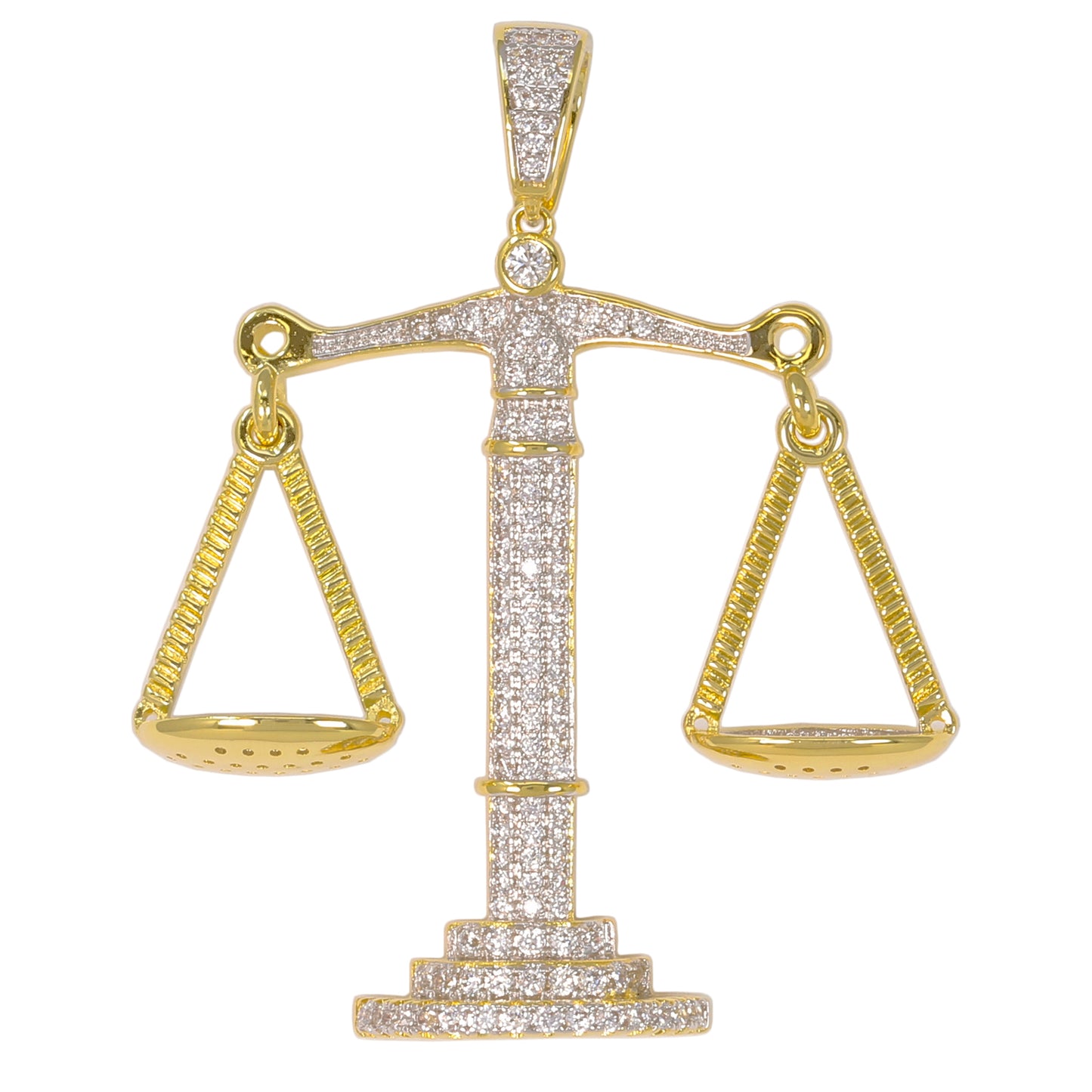 Medium Scale Cubic Zirconia Pendant - BCH-1197*