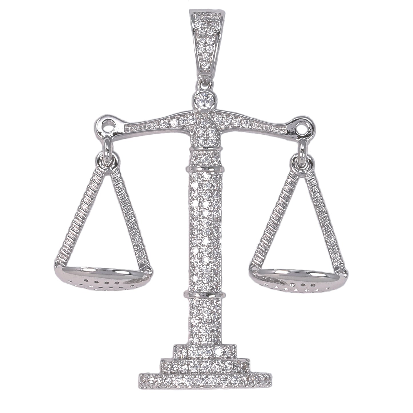 Medium Scale Cubic Zirconia Pendant - BCH-1197*
