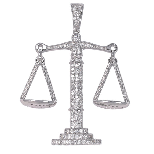 Medium Scale Cubic Zirconia Pendant - BCH-1197*