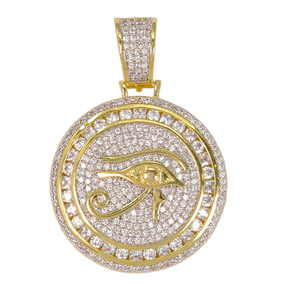 Medium Eye Cubic Zirconia Pendant - BCH-1200*