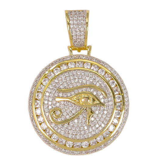 Medium Eye Cubic Zirconia Pendant - BCH-1200*