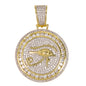 Medium Eye Cubic Zirconia Pendant - BCH-1200*
