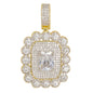 Small Cluster Cubic Zirconia Pendant - BCH-1207*