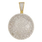 Medium Cluster Cubic Zirconia Pendant - BCH-1212*