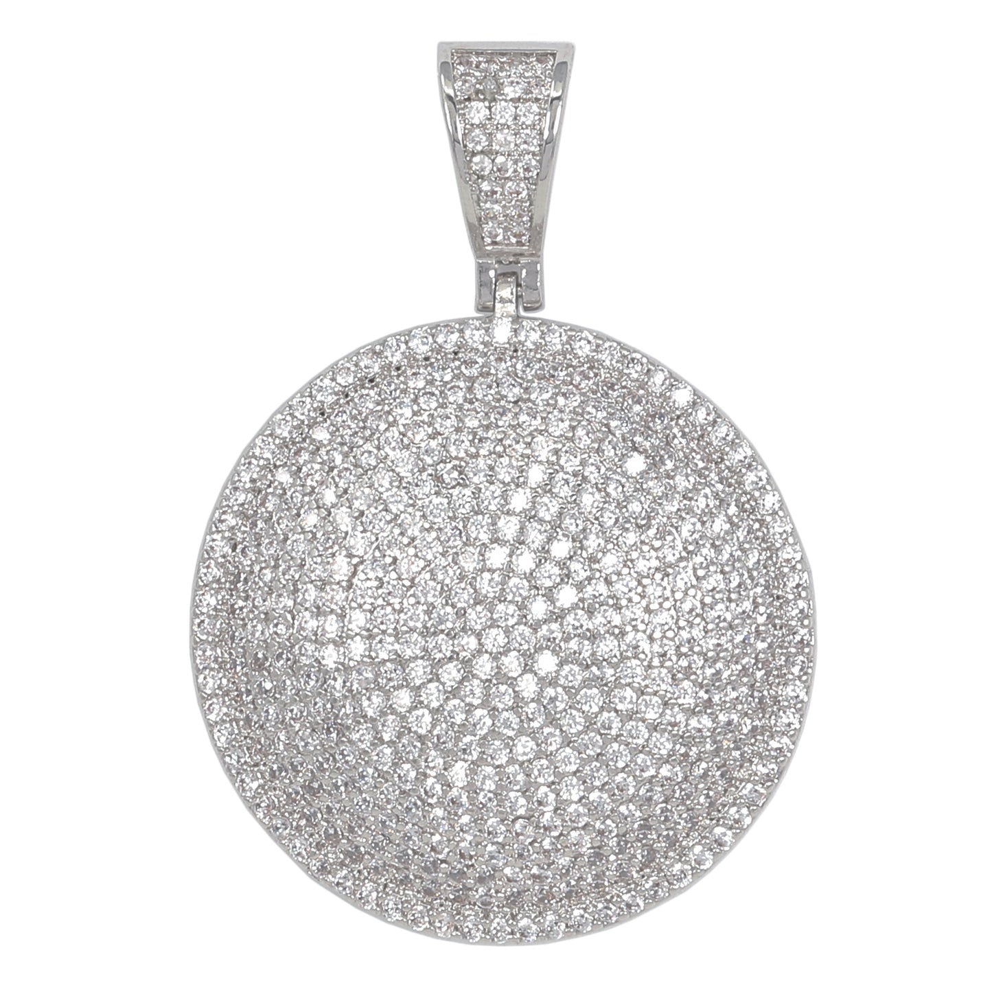Medium Cluster Cubic Zirconia Pendant - BCH-1212*