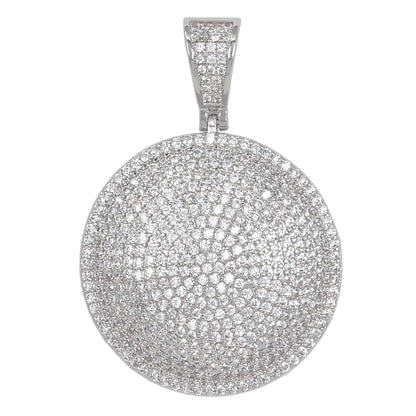 Medium Cluster Cubic Zirconia Pendant - BCH-1212*