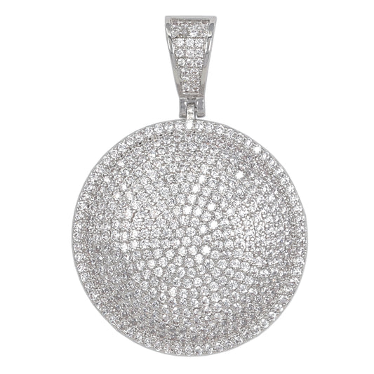 Medium Cluster Cubic Zirconia Pendant - BCH-1212*
