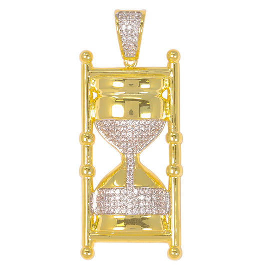 Medium Time Cubic Zirconia Pendant - BCH-1228*