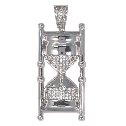 Medium Time Cubic Zirconia Pendant - BCH-1228*