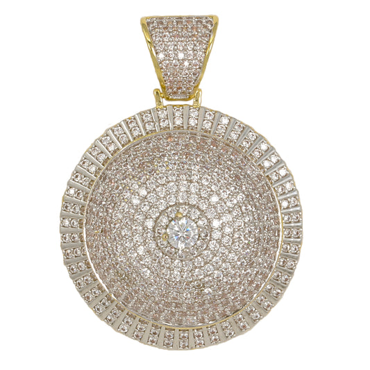 Medium Cluster Cubic Zirconia Pendant - BCH-1239*