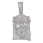 Medium Jesus Cubic Zirconia Pendant - BCH-1262*