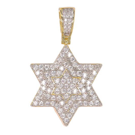 Small Star Cubic Zirconia Pendant - BCH-1277*