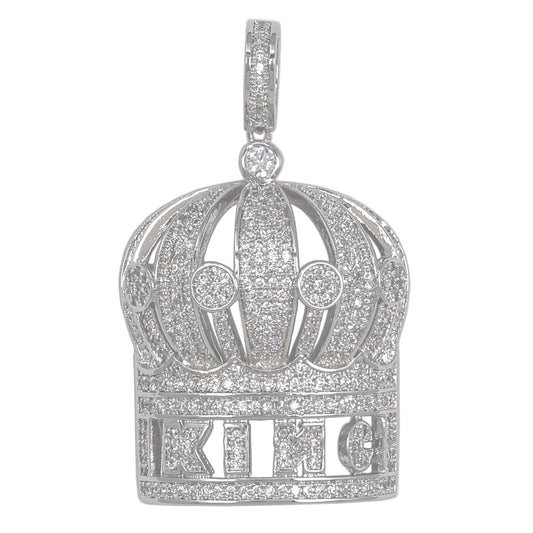 Medium King Cubic Zirconia Pendant - BCH-1287*