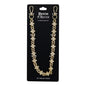 Gold chain wallet chain on a Denim Chains branded card against a white background