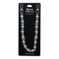 Silver chain wallet chain on a black card with 'Denim Chains' branding.