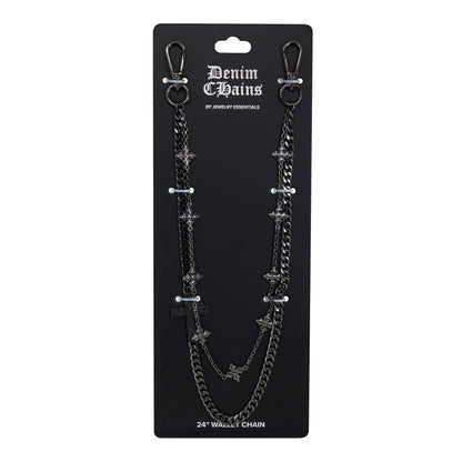 Iced Cross Infinity Double 24" -BKC-154