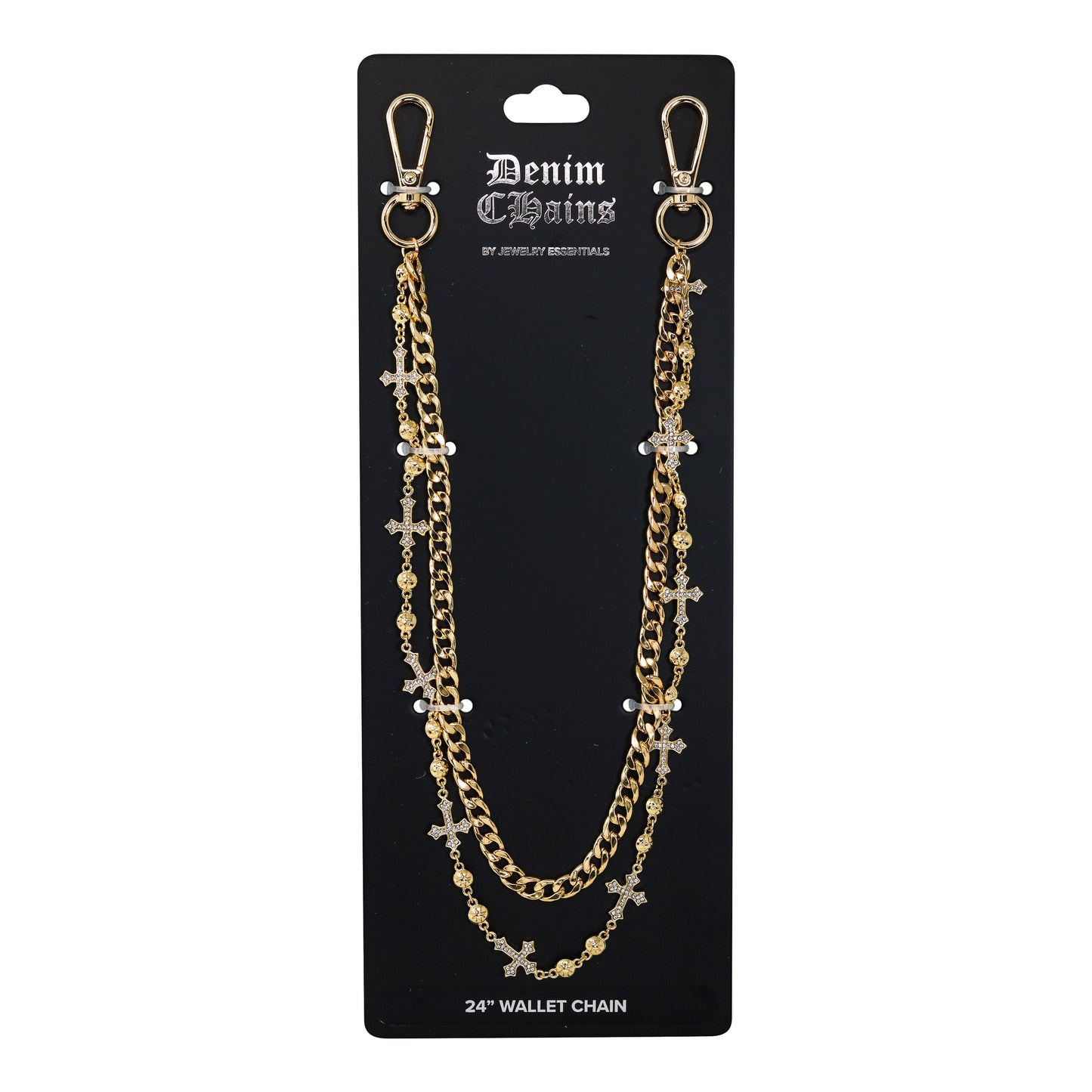 Iced Cross Infinity Double 24" -BKC-154