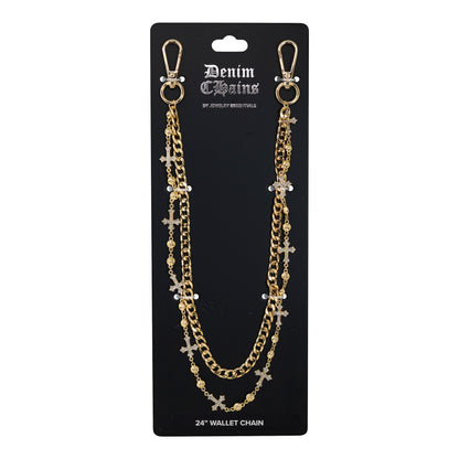 Iced Cross Infinity Double 24" -BKC-154