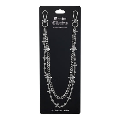 Iced Cross Infinity Double 24" -BKC-154