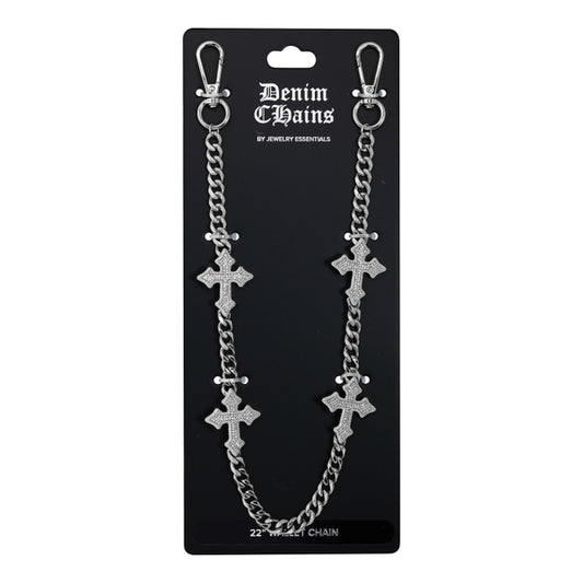 Iced 4 Cross Cuban 22" -BKC-156