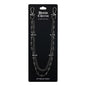 Black chain wallet chain on a 'Denim & Gains' branded card