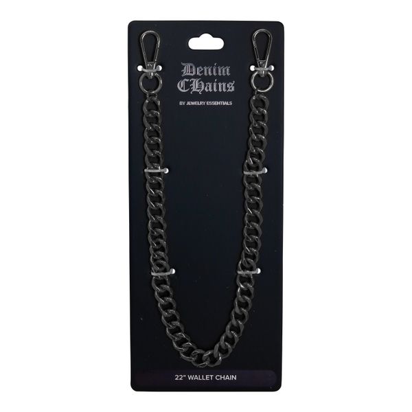 14mm Cuban Pant Chain 22" -BKC-209