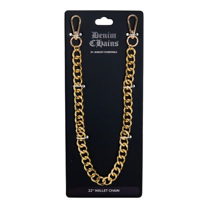 14mm Cuban Pant Chain 22" -BKC-209