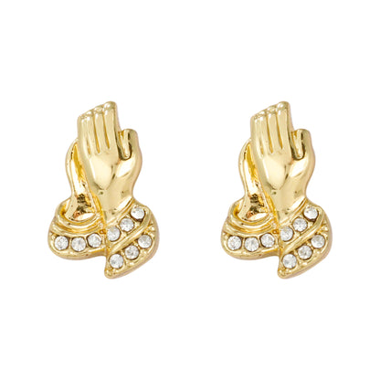 Praying Hands Earrings - ER 604