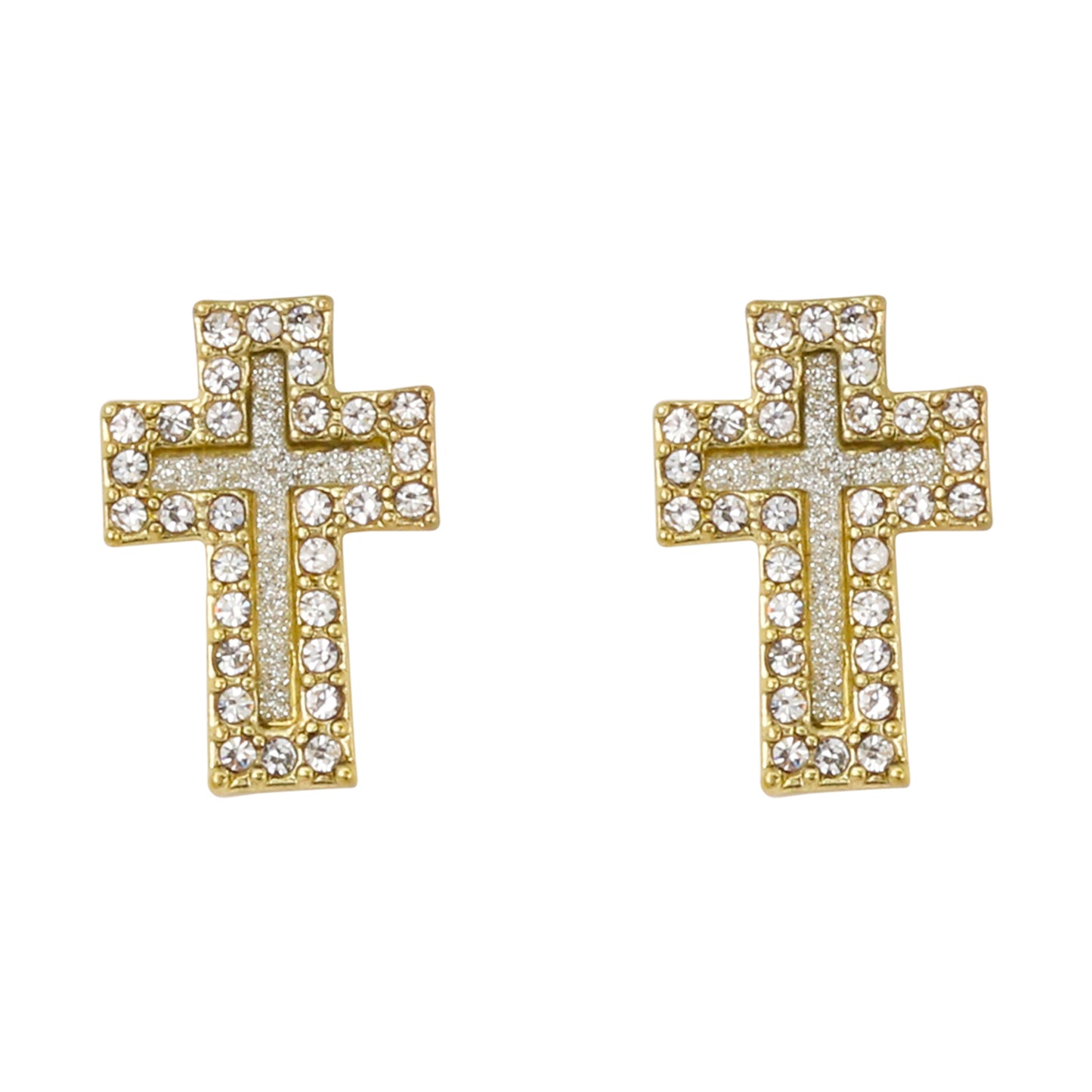 Cross Earrings - ER 626