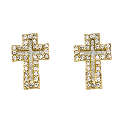 Cross Earrings - ER 626