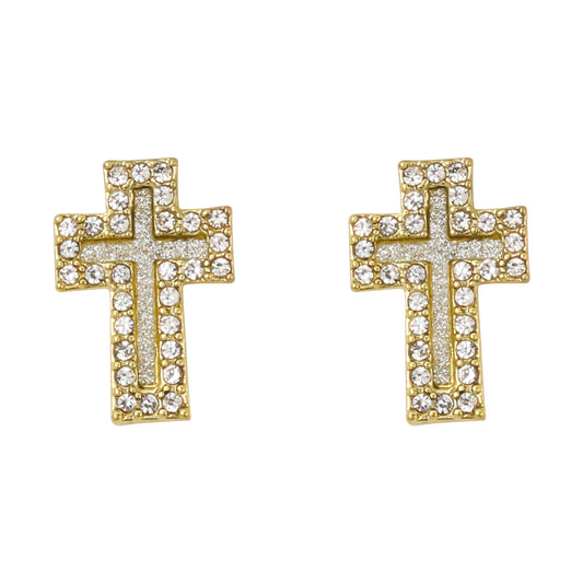 Cross Earrings - ER 626