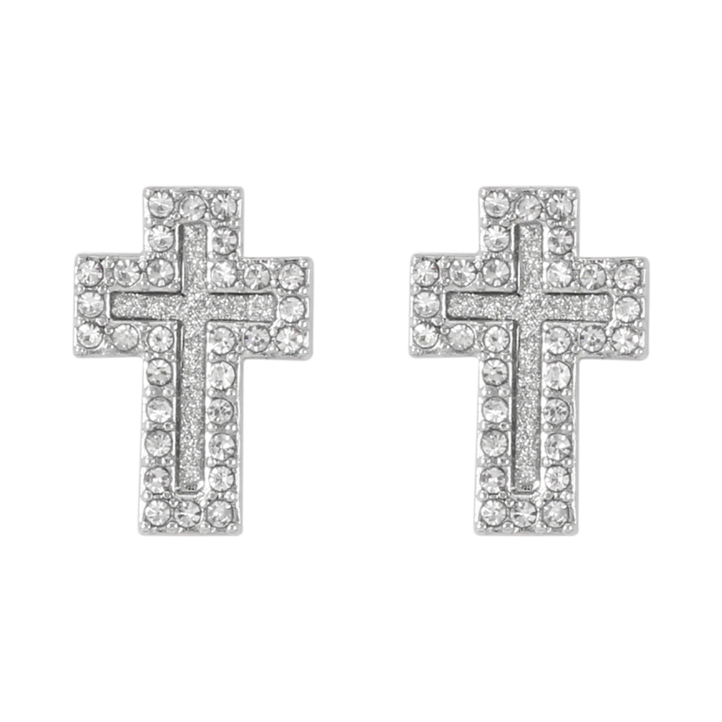 Cross Earrings - ER 626