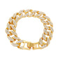 15mm Iced Cuban Bracelet - HBR-102