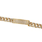 15mm Iced Cuban Bracelet W/ Tag - HBR-113