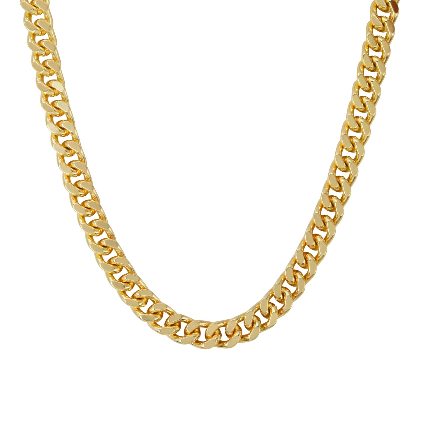 9mm Solid Miami Cuban Chain - HCCH-201