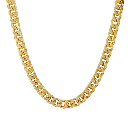 9mm Solid Miami Cuban Chain - HCCH-201
