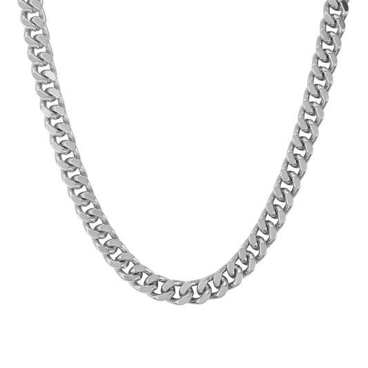 9mm Solid Miami Cuban Chain - HCCH-201