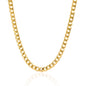 6mm Solid Cuban Chain - HCCH-301**