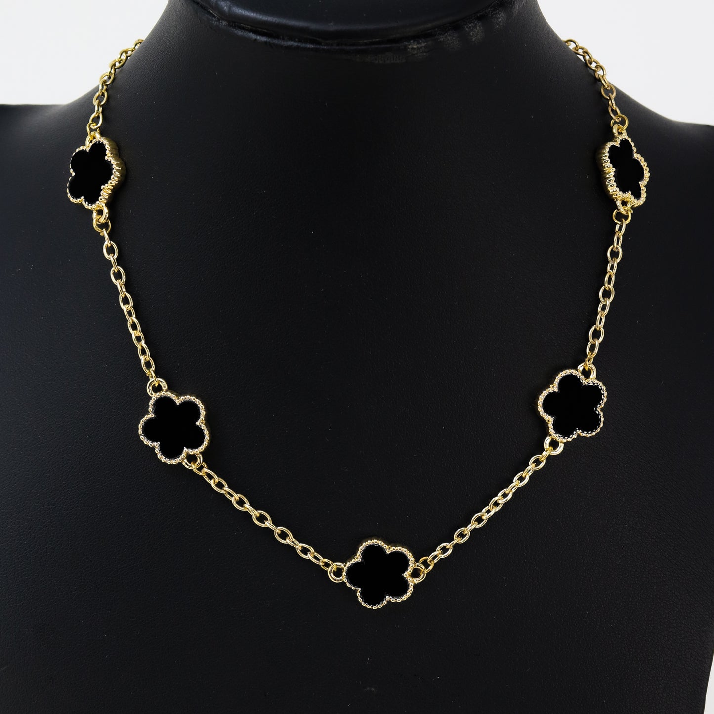 15mm Clover Chain Men Link Necklace - HCHS-101