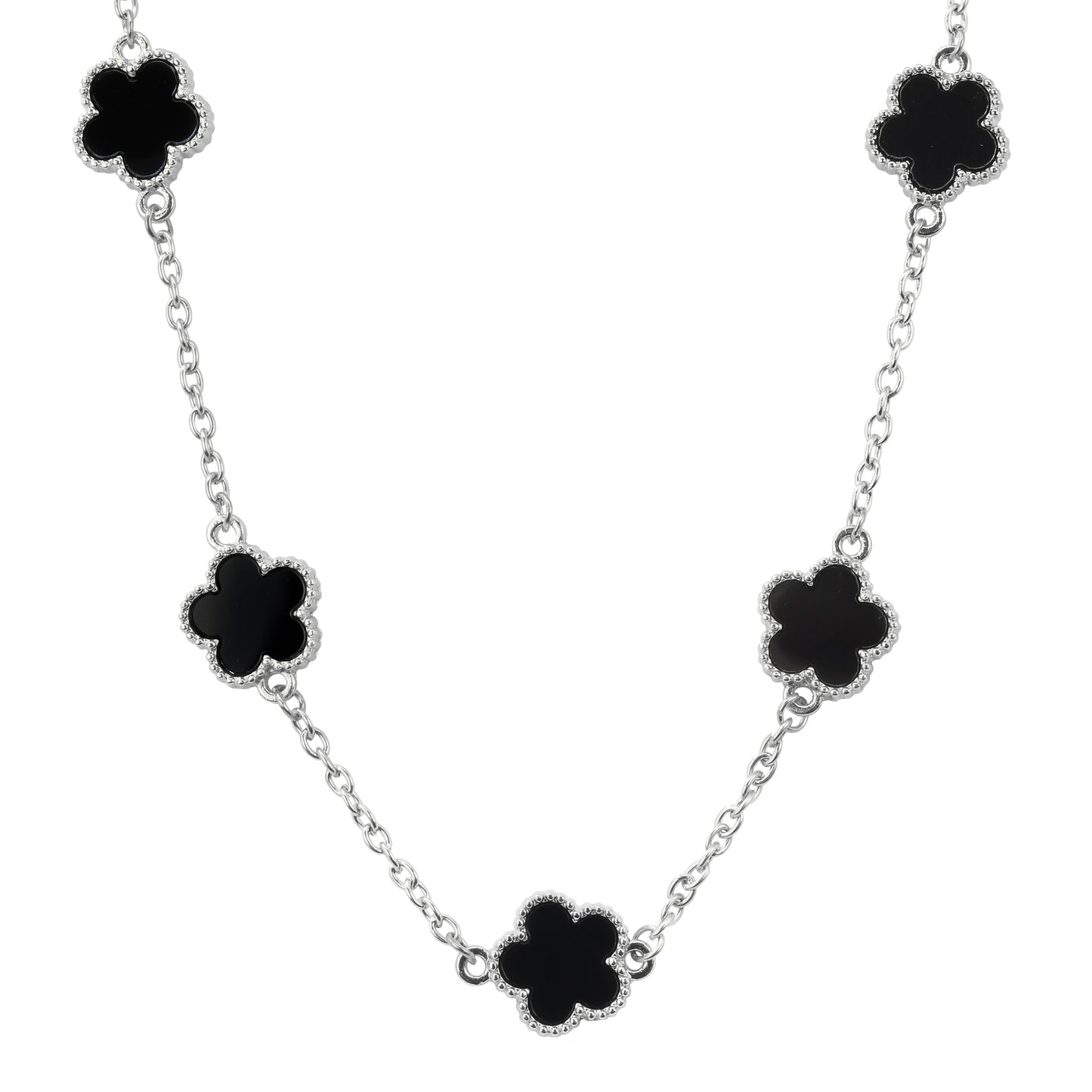 15mm Clover Chain Men Link Necklace - HCHS-101