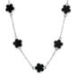 15mm Clover Chain Men Link Necklace - HCHS-101