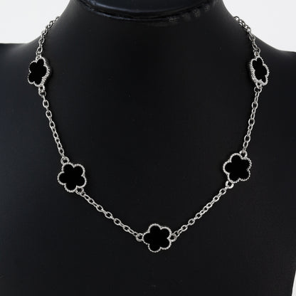 15mm Clover Chain Men Link Necklace - HCHS-101
