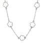 15mm Clover Chain Men Link Necklace - HCHS-101