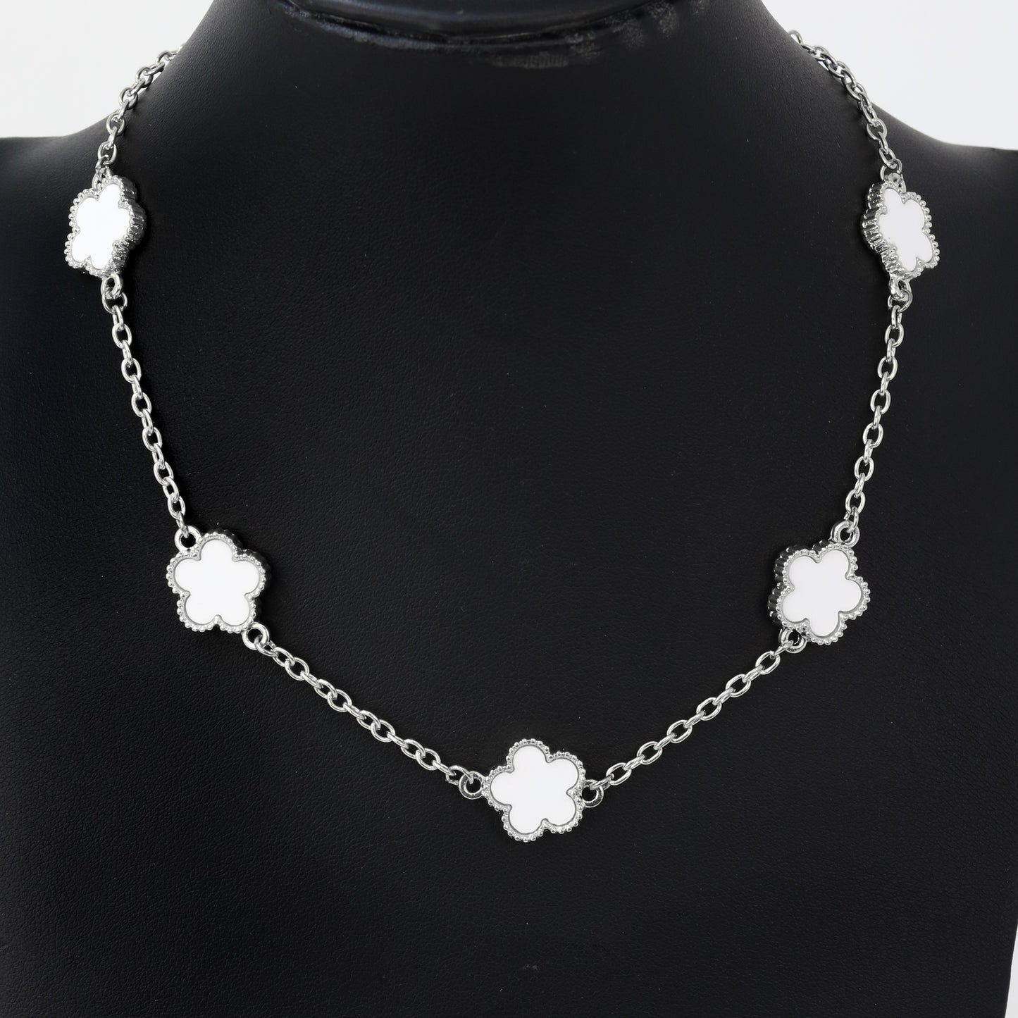 15mm Clover Chain Men Link Necklace - HCHS-101