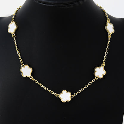 15mm Clover Chain Men Link Necklace - HCHS-101