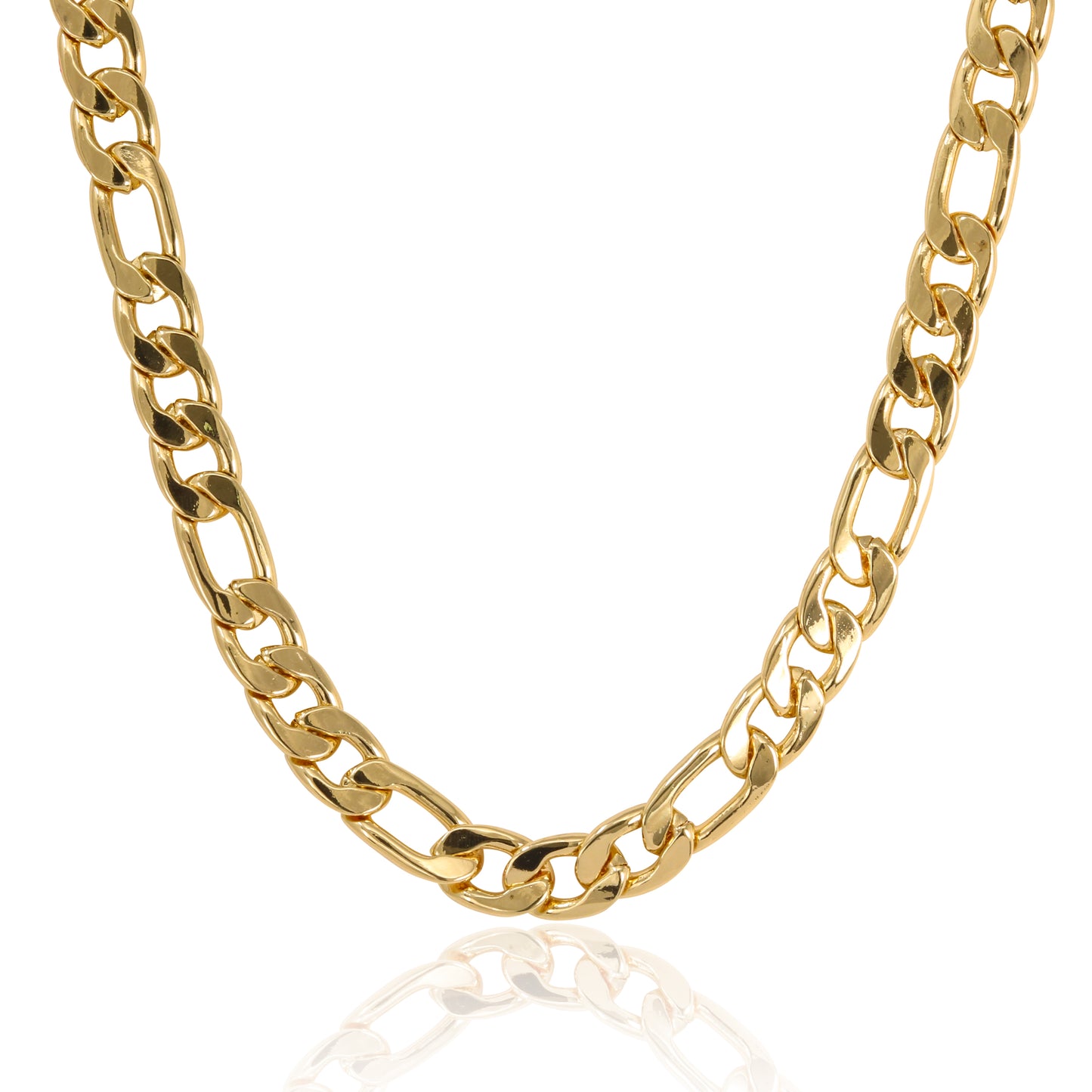 8mm Solid Figaro Chain - HFCH-114**