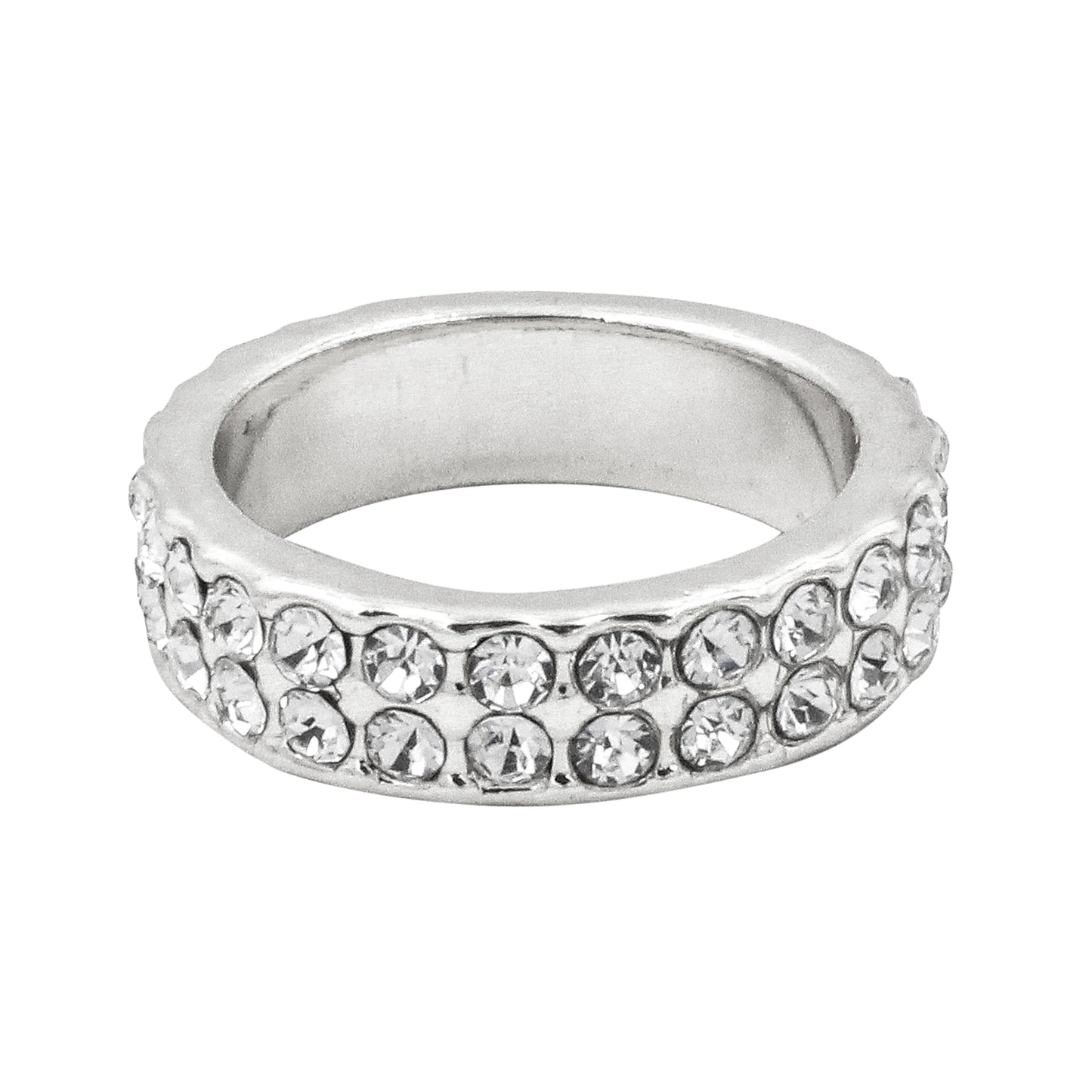 Mens One Size Iced Out Diamond Ring - HR-35