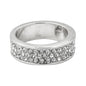 Mens One Size Iced Out Diamond Ring - HR-37