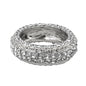 Mens One Size Iced Out Diamond Ring - HR-46