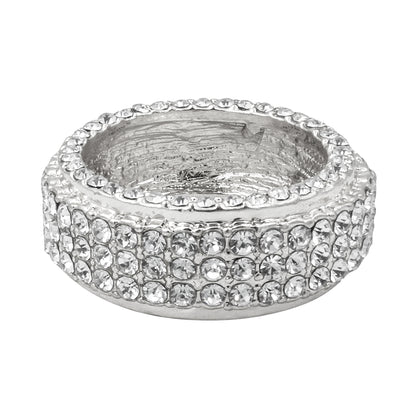 Mens One Size Iced Out Classic Diamond Ring - HR-47